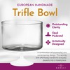 Barski European Large 170 oz Trifle Bowl - Glass Trifle