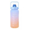 Bonachan Botella De Agua Cilindro 2l Motivacional Libre De Bpa