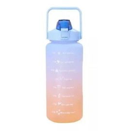 Bonachan Botella De Agua Cilindro 2l Motivacional Libre De Bpa