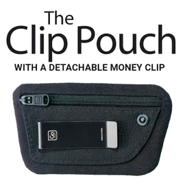 Go Travel Clip Pouch - Discreet Hideaway Wallet with RFID Protection (Ref 682)