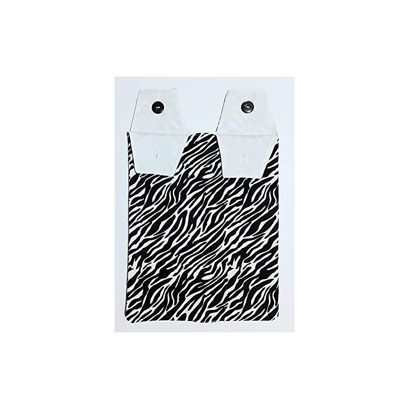 Catheter Night Bag Holder, Cover Zebra100% Cotton.