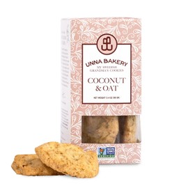 Unna Bakery Butter Cookies (Oatmeal Cookie with Coconut, 3.4 oz)