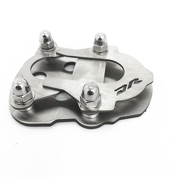 Motorcycle kickstand pad support Stand Plate Side Stand Enlarge Pad