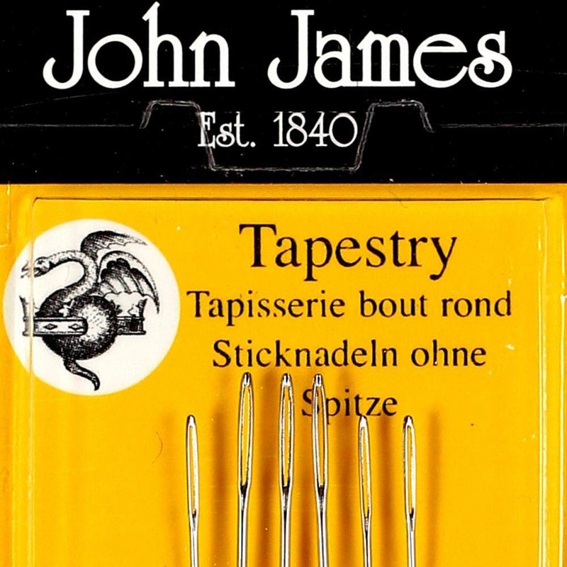 Colonial Needle Tapestry Hand Needles-Size 22 6/Pkg
