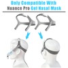 2 Packs Headgear Compatibility with Nuance Pro Closed Edges Replacement