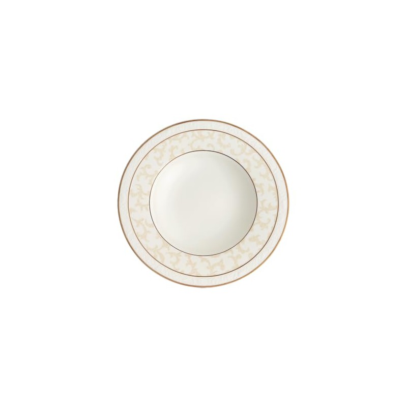 Villeroy & Boch 10-4390-2700 Ivoire Suppenteller, Porzellan, 1043902700