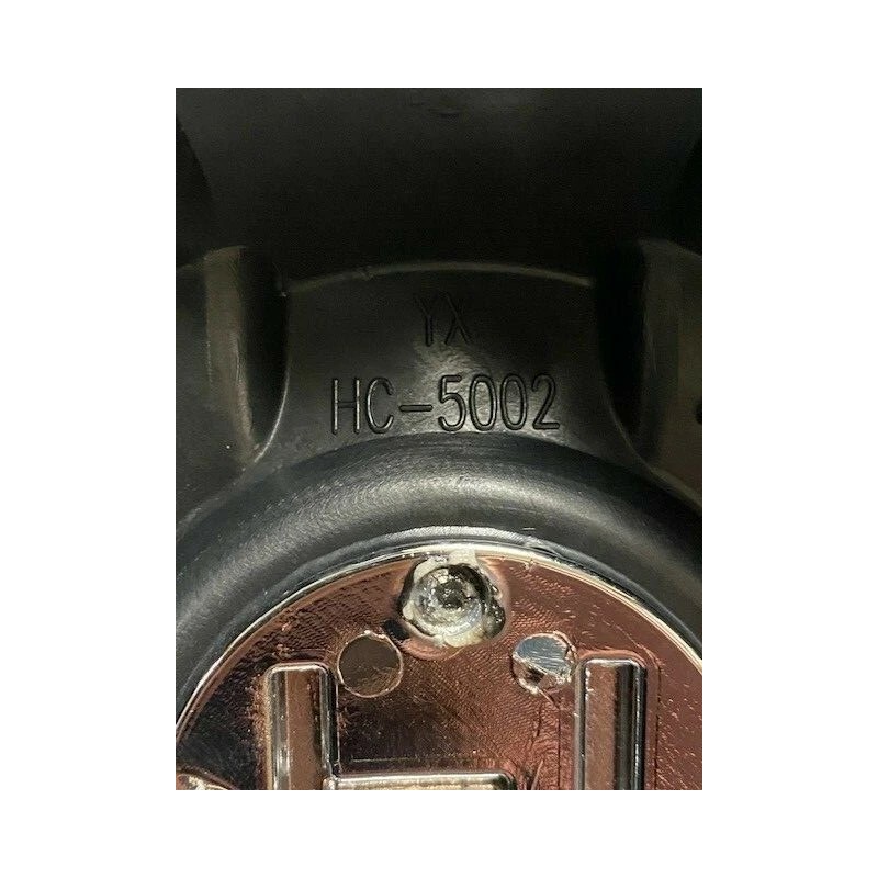 Hostile Wheels 5 Lug Gloss Black Wheel Center Cap HC-5002