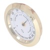 Violin Hygrometer, Portable Alloy Round Hygrometer Indoor Violin Guitar Case