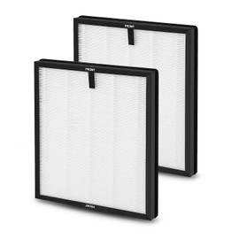 Replacement of the original air purifier HY4866 filter, HEPA filter activated carbon filter, HY4866-WF filter, suitable for filtering dust, smoke, pet hair, etc