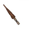 Vogueing Tool Cone Drill Bit, 1pc Grooved Step Drill Bits