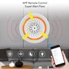 Smart Sound Light Alarm Wireless App Remote Control Home Security