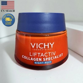 Vichy Liftactiv Collagen Specialist NIGHT Cream 50ml |Anti-Aging Exp:06/2028