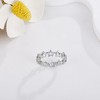 Star Ring Sterling Silver Hollow Star Eternity Ring Star Jewellery