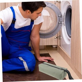 Operitacx 5 Stück Wasserdichte Reißverschluss -Werkzeugtasche reisen Beutel im Freien Werkzeugtaschen mit Reißverschluss kleine Reißverschlusstaschen 600d Oxford-Stoff