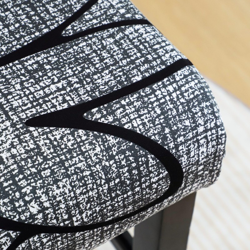 FORCHEER Waterproof Bar Stool Chair Cover with Backs Set of