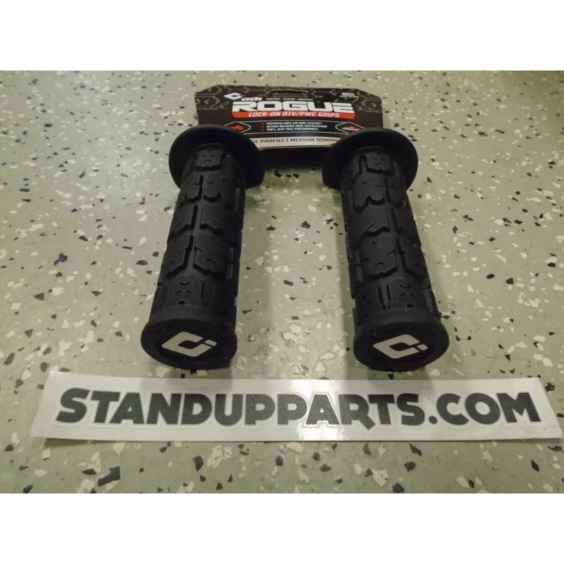 ODI 7/8" ODI black Lock on Grips atv pwc Jet-Ski