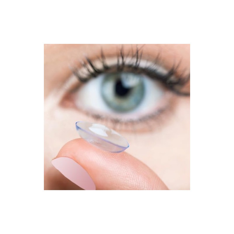 Bausch + Lomb SofLens 59 Monatslinsen, sphärische Kontaktlinsen, weich, 6
