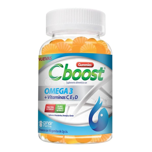 C-Boost - Gomitas con Omega 3 y Vitaminas C, E