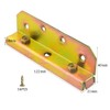 TOVOT 4PCS Bed Rail Brackets with Screws Bed Frame Brackets