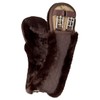 Equinate Moon Girth Anatomical with Synthetic Lambskin Short Girth Saddle