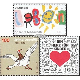 Prophila Collection BRD (BR.Deutschland) 2702, 2705, 2706 (complete edition) stamped 2008 life aid, storage loon, children (stamps for collectors)