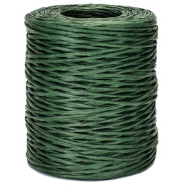 KINGLAKE Green Florist Wire for Christmas Wreath Making,656 Feet 2mm Floral Wire Craft Binding Wire Paper Wrapping Wire for Flower Arranging,Bouquets,Wedding Garland Decorations