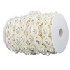 Bead Chain String Half Side Flatback DIY Imitation Pearl String