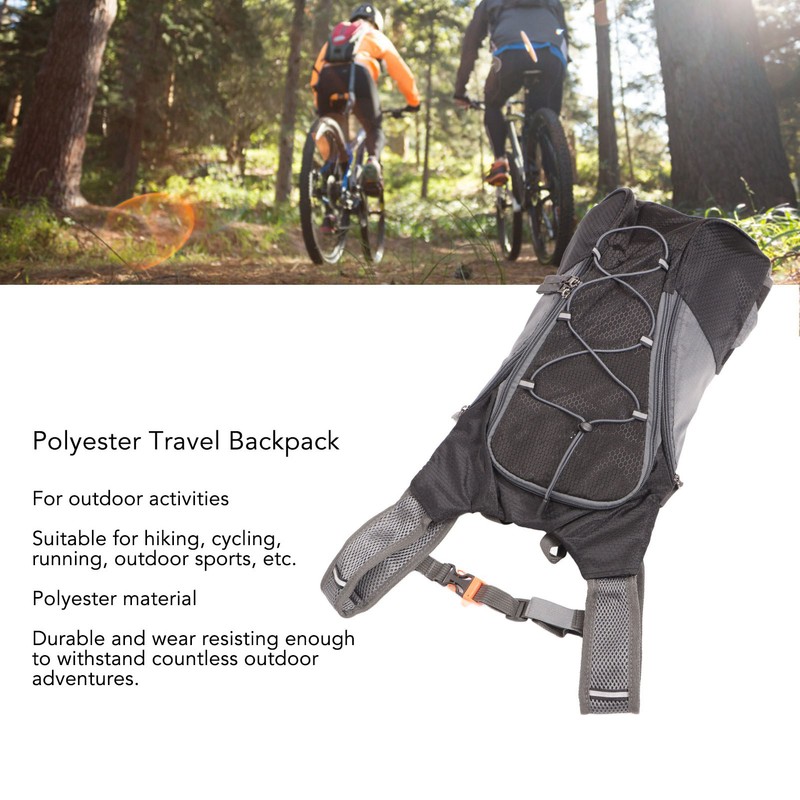 Travel Backpack Durable Polyester Travel Backpack Lightweight Portable for Hiking