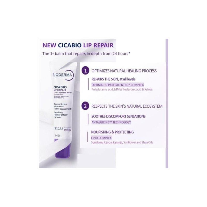 BioDerma Cicabio Lip Repair 10ml