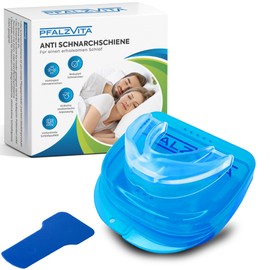 PFALZVITA Anti-Schnarchschiene – Effektiver Schnarchstopper & Knirscherschiene – Zahnschiene gegen Schnarchen & Zähneknirschen für Männer & Frauen – Schiene für die Nacht