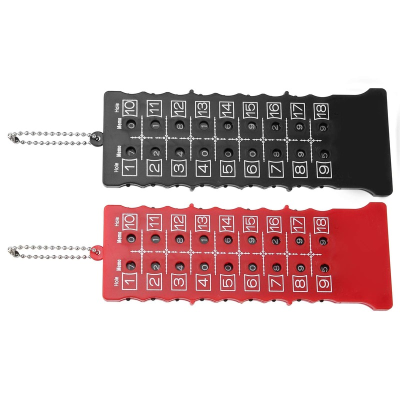 Odorkle 2 Pcs 18 HoleScore Counter, Pocket Size, Easy to
