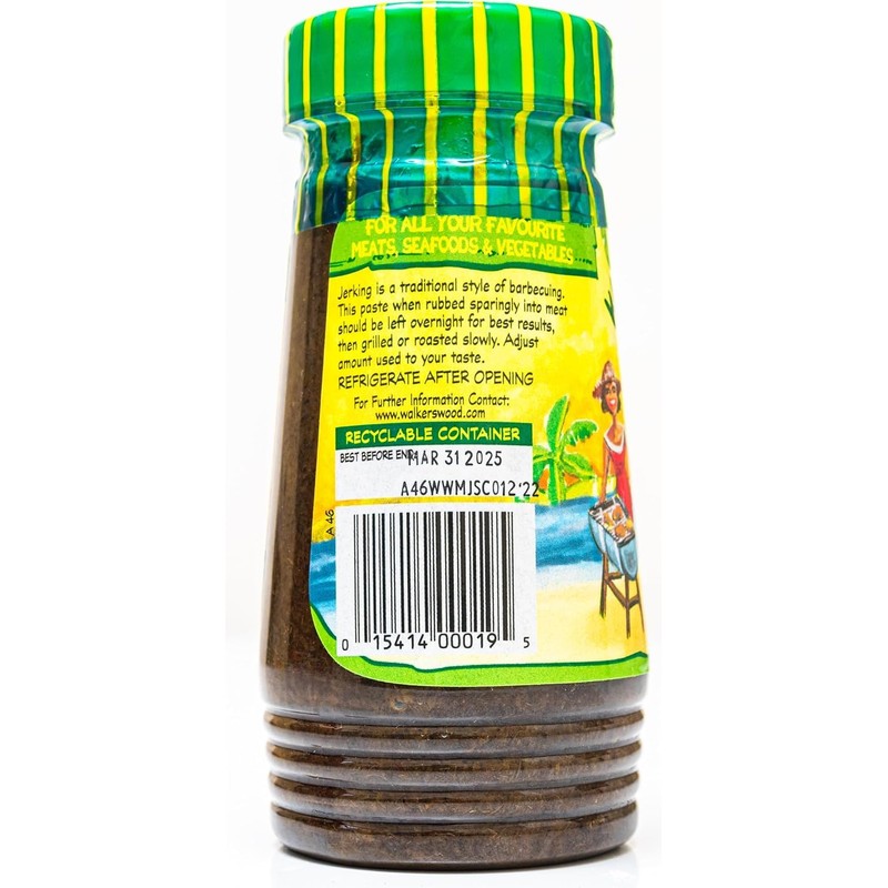 Walkerswood Jamaican Jerk Mild Seasoning, 10 Ounce (Pack of 4)