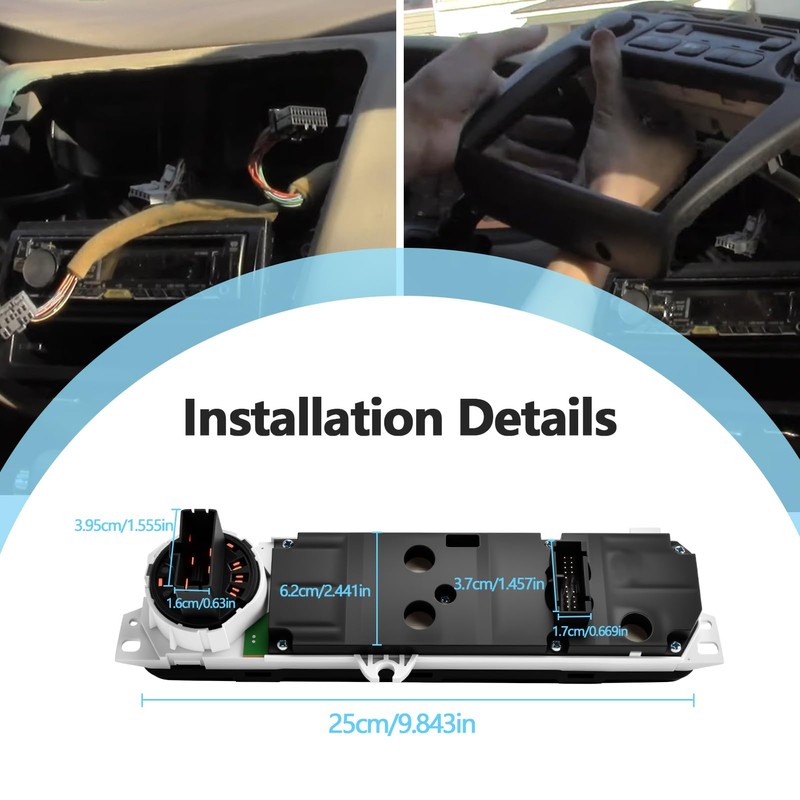 79600-S84-A21ZA Heater Control Switch Module Panel Compatible with Accord 2001