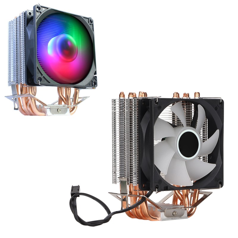 CPU Cooler RGB Lighting Effect Direct Contact Silence Widely Used