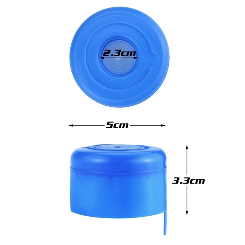 100 Pack Water Bottle Caps, 3 & 5 Gallon Water