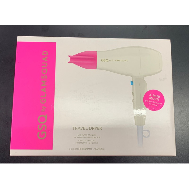 GSQ By Glamsquad Titanium TRAVEL Dryer BE A PERFORMANCE ARTIST