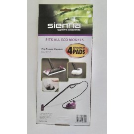 SIENNA Steam Mop Replacement PADS - 4 Pack