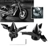 Motorcycle Spinning Front Axle Cap Nut Cover for Softails Electra