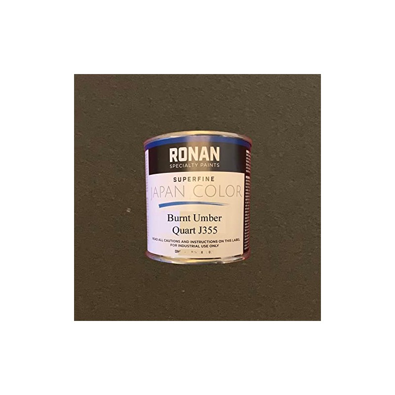 Ronan Paint Japan Colors J355 Burnt Umber Quart (32oz) 946ml