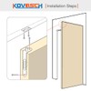 KOVOSCH 2 Pack Flush Bolt 6 Inch, Heavy Duty Flush