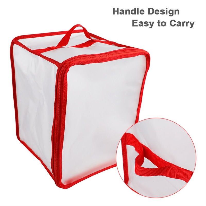 Transparent Storage Organizer Case for Storing Xmas LED Lights Garlands