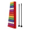 Colorful Xylophone Aluminum Birch 13 Tones Professional Glockenspiel for Creating