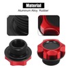 Edinstry Red Aluminum Alloy Gas Engine Oil Filler Cap Plug