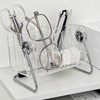 Rotating Clear Acrylic Desk Organizer for Office Supplies Desk Accessories