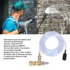 Chemical Injector, 5000PSI Brass Stainless Chemical Injector Kit Adjustable Downstream