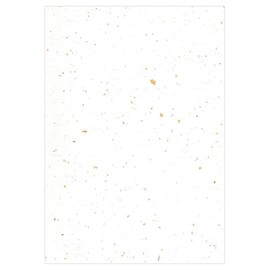 OA Washi A4 Echizen Washi, Gold and Silver Sand Paper, Large Paper for Printers, 25 Sheets