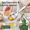 Slotted Draining Spoon, 5 in 1 Multifunctional 316 Stainless Steel