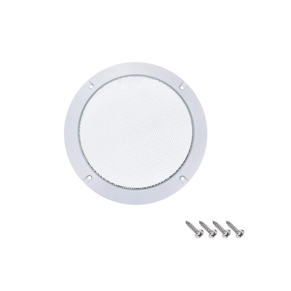 uxcell 4" Speaker Grill Mesh Decorative Circle Woofer Guard Protector
