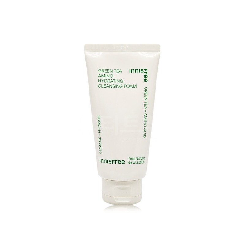 Innisfree Green Tea Amino Moisture Cleansing Foam 150g / 이니스프리