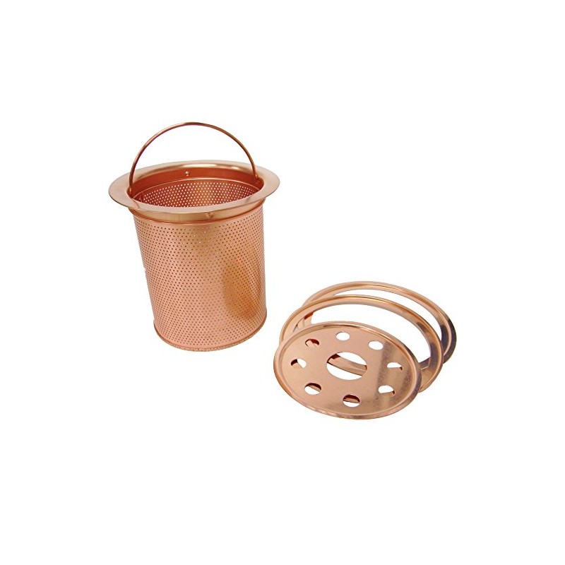 Copper Ion Power Antibacterial Power Deep Copper Basket (with lid